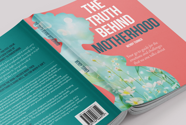 The Truth Behind Motherhood: Cover design